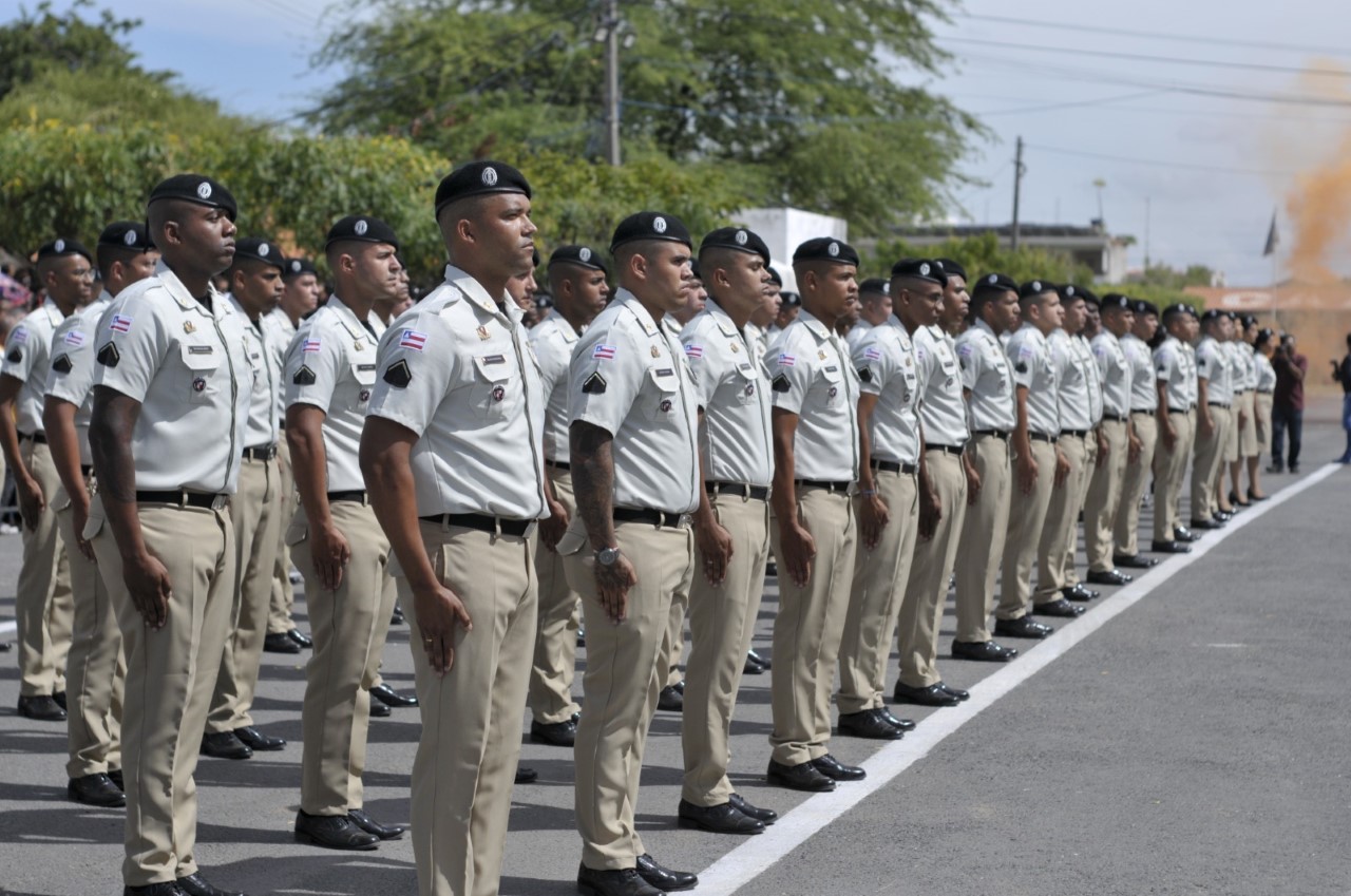 Pol Cia Militar Da Bahia Formou Nesta Segunda Feira Novos