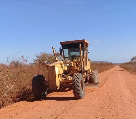 Estradas das Dunas sendo patrolada