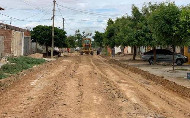 Pavimentação rua do AAliança 1