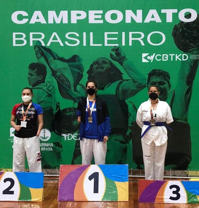 Sara Santana bronze Brasileirop