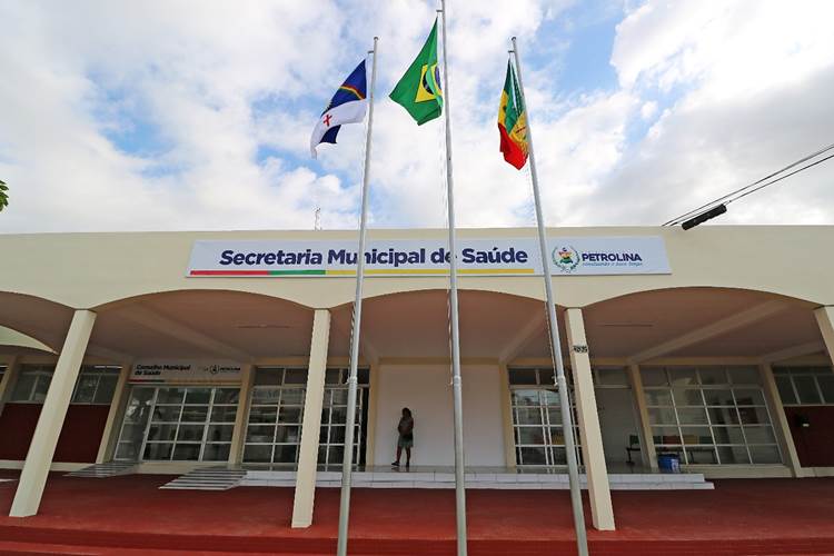 fachada secretaria de saúde