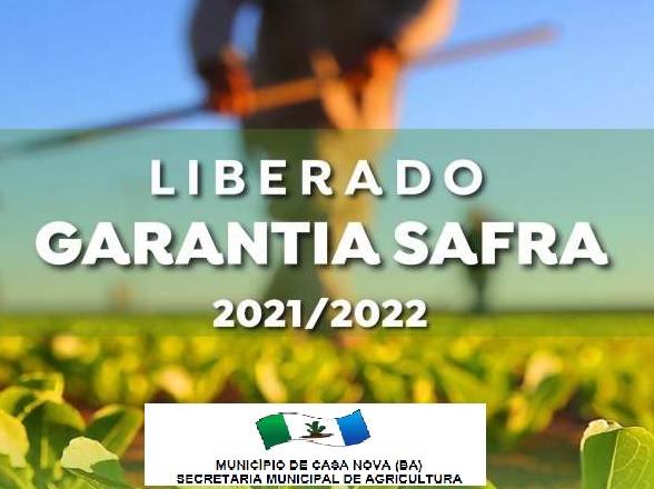 thumbnail Liberado Garantia Safra 2021 2022