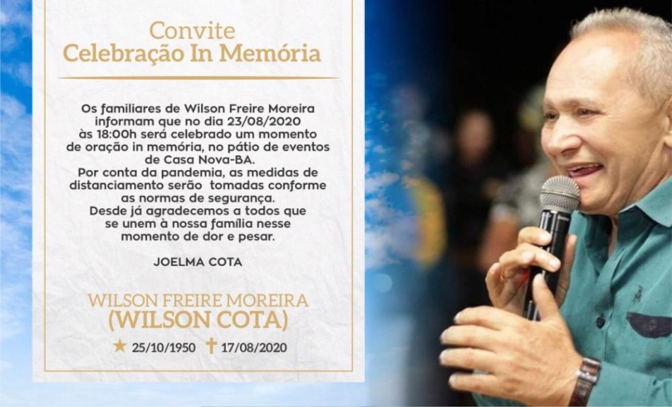 wilson cota missa