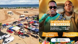 Final de Semana promete agitação em Remanso com o Motocross e shows de LaFuria e Oh Polemico