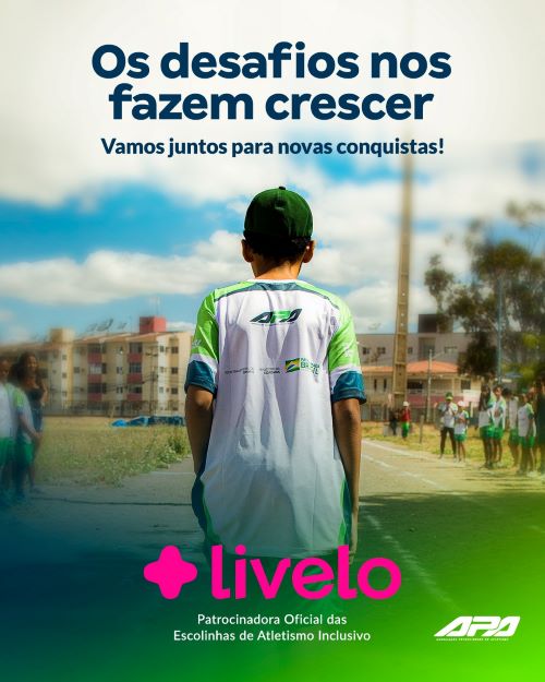 Livelo é a nova patrocinadora oficial do projeto Escolinhas de Atletismo Inclusivo da APA