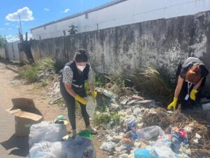Vigilância Sanitária localiza descarte inadequado de lixo hospitalar na Areia Branca