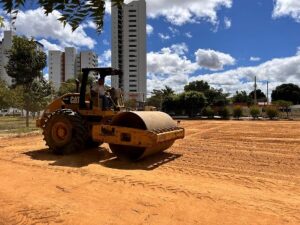Sesp/Juazeiro realiza revitalização em área de lazer do bairro Cajueiro