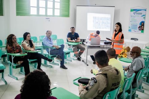 Realizado encontro com agentes da Prefeitura de Sobradinho para iniciar o cadastramento e executar o simulado de Alerta da Zona de Autossalvamento