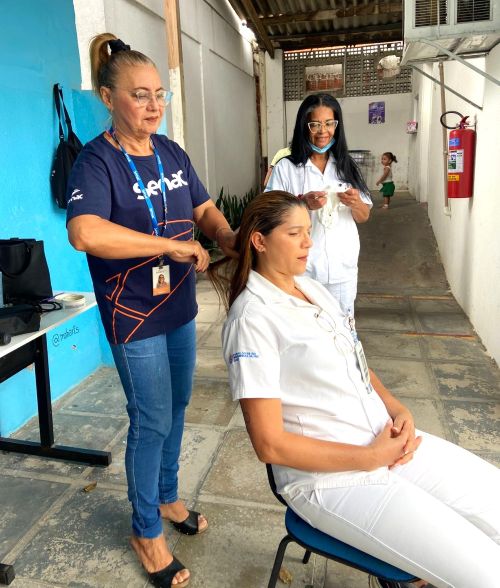 Dia do Técnico de Enfermagem é celebrado com ações de beleza no Hospital Dom Malan em Petrolina