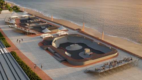 Projeto do Skatepark do Subúrbio, primeira pista de skate do Brasil com selo olímpico, será apresentado nesta segunda-feira (16)