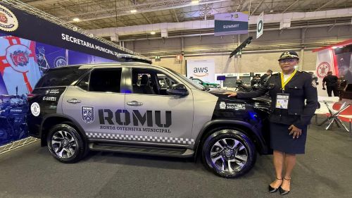 GCM de Sento Sé amplia qualificação em evento internacional de segurança em São Paulo