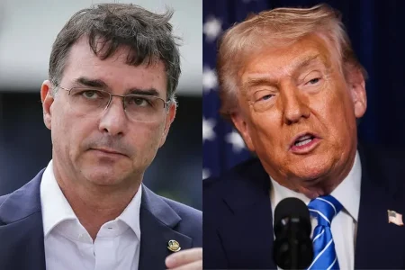 Petistas torcem para que Trump declare apoio a Flávio Bolsonaro