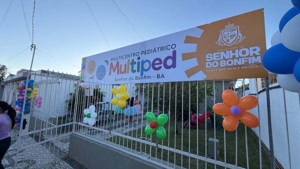 Prefeitura de Senhor do Bonfim entrega primeira Clínica Infantil pública e amplia atendimentos especializados para crianças