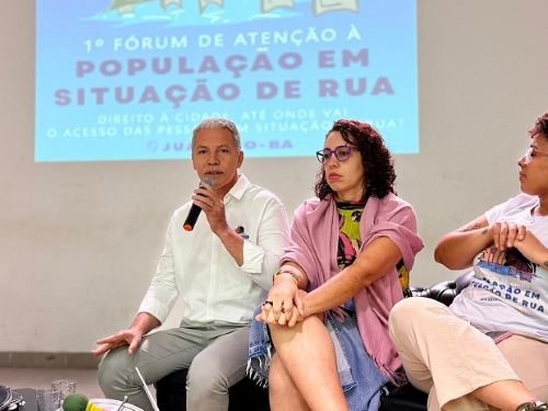 No 1º Fórum de Atenção à População em Situação de Rua, Tiano Félix destaca legado de Dom José Rodrigues