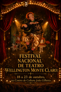 Adiada Festival Nacional de Teatro Wellington Monte Claro para outubro, em Juazeiro