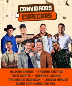 Divulgados artistas para gravação do novo EP visual de Sérgio do Forró