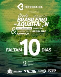 Juazeiro é destaque no cenário esportivo nacional e sedia mais uma etapa do Circuito Brasileiro de Aquathon