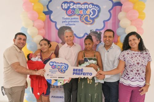 De vereador autor da lei a vice-prefeito: Tiano acompanha abertura da Semana do Bebê em Juazeiro 