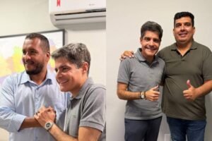 ACM Neto recebe apoio de ex-prefeito de Jacobina e do presidente da Câmara de Iuiu