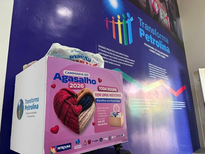 Transforma Petrolina dá início à Campanha do Agasalho 2026