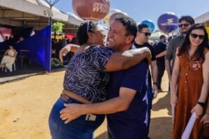 Pré-candidatos marcam presença na 58ª Festa do Colono do Bebedouro
