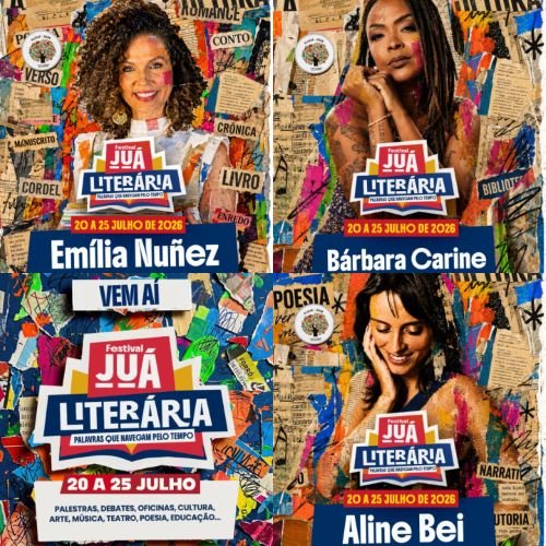 Juazeiro se transforma na capital da literatura brasileira com grandes nomes da cultura nacional durante o Juá Literária em julho