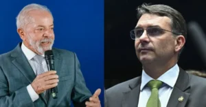Lula dispara na plataforma de previsões Polymarket e tem 62% de chances de vencer, contra 22% de Flávio Bolsonaro