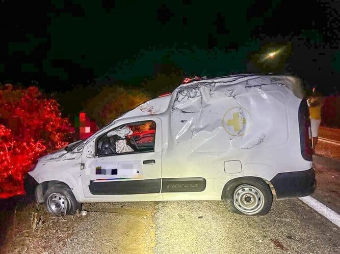 Motorista de ambulância de Belém do São Francisco morre em acidente na BR-428, em Orocó