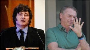 Moraes veta encontro entre Milei e Bolsonaro na prisão domiciliar