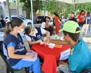 Juazeiro promove ação de saúde e cidadania em alusão ao Dia Nacional de Luta da População em Situação de Rua