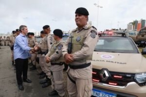 Polícia Militar da Bahia recebe 136 novas viaturas para reforçar frota operacional