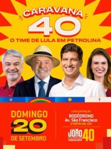 João Campos chega para abraçar Petrolina e consolidar a grande virada