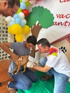 Saúde de Lagoa Grande intensifica a campanha de vacinação antirrábica e já imunizou 1.165 animais na zona rural