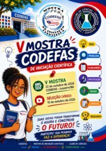 Codefas realiza 5ª Mostra de Iniciação Científica com a divulgação de pesquisas desenvolvidas por estudantes