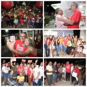 Zó percorre João Paulo II e recebe manifestações de apoio na reta final da campanha em Juazeiro, diz assessoria