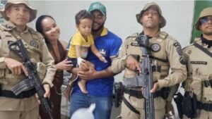 Criança engasgada é socorrida por PMs em Curaçá