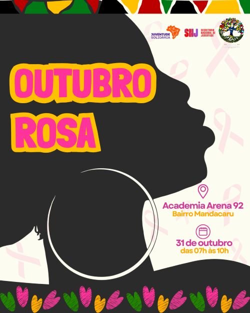 Afroumoja promove Outubro Rosa com saúde gratuita no Mandacaru neste sábado (31)