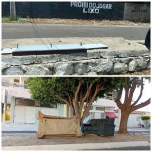 Descarte irregular de móveis e lixo preocupa moradores e pode comprometer a drenagem em Petrolina
