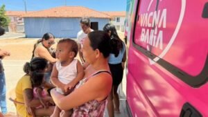 Juazeiro intensifica vacinação contra o sarampo com ações itinerantes do Giro Zé Gotinha