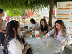 Prefeitura de Juazeiro realiza Dia D de combate à sífilis com testagem gratuita e ações de prevenção