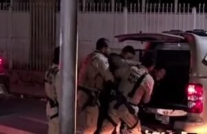Suspeito é levado à delegacia após relatos de tiros em avenida de Juazeiro