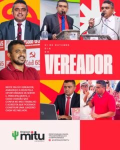 No Dia do Vereador, Emerson Mitu parabeniza parlamentares de Juazeiro